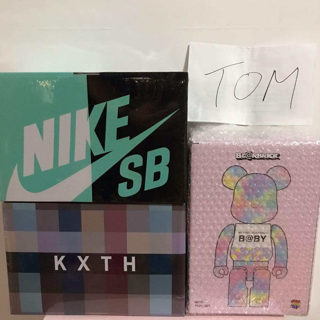 KITH , NIKE SB , MACAU BEARBRICK BABY 400% be@rbrick 100%, 興趣及