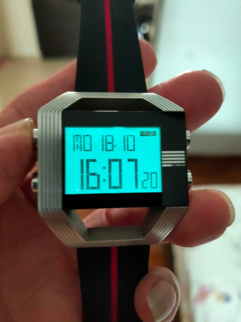 Swiss electronic sale watch