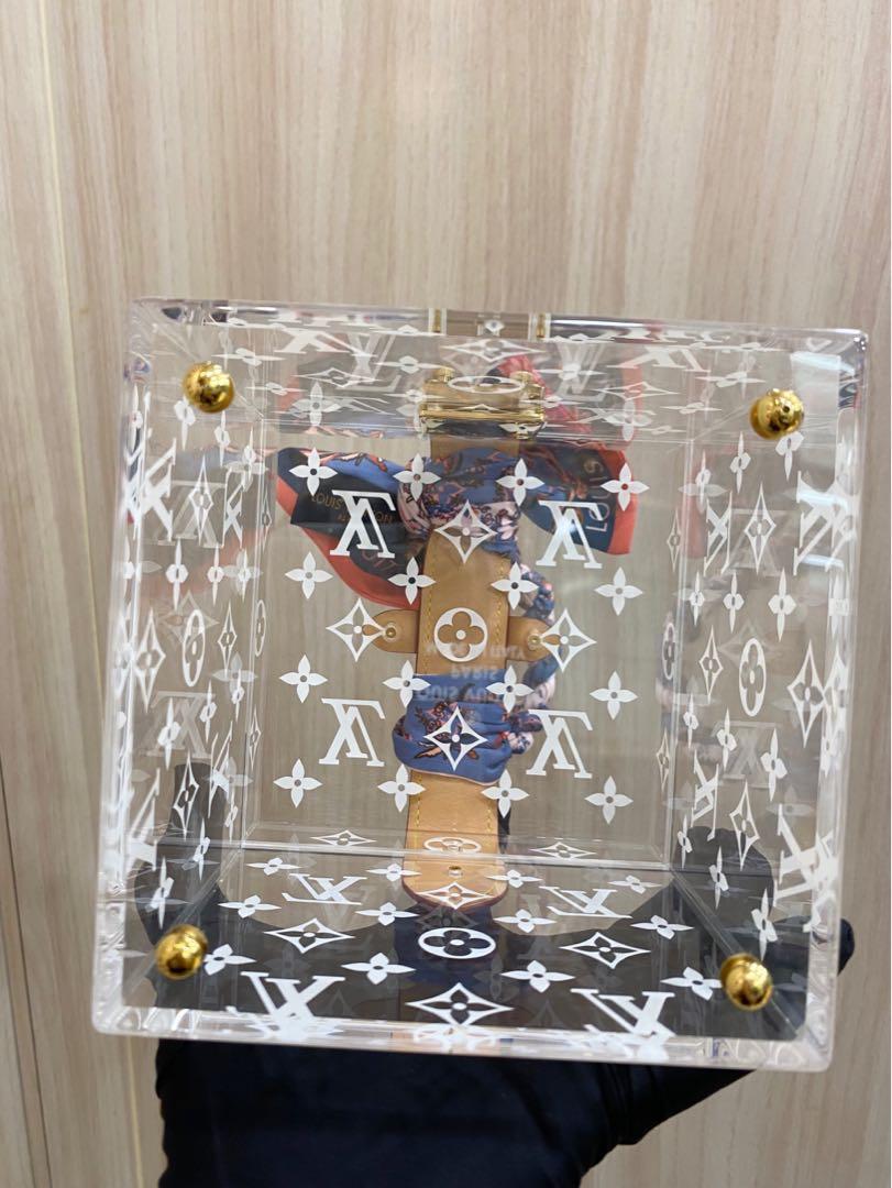 L V Cube Scott Box + Rendez-Vous Bandeau Silk Scarf, Luxury, Bags & Wallets  on Carousell