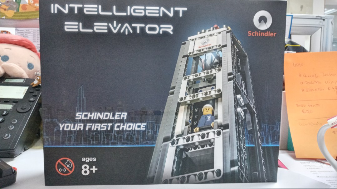 Lego 2025 schindler elevator