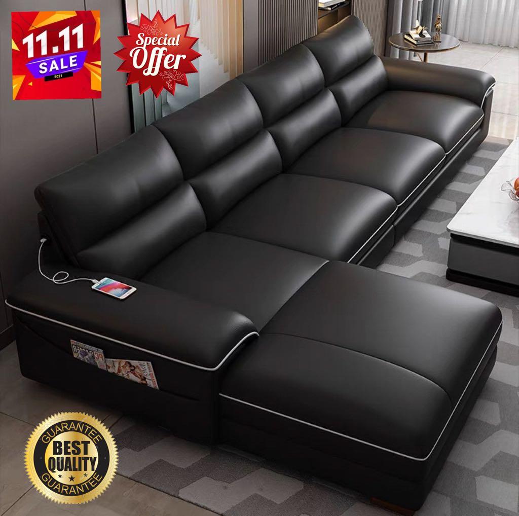 Alan White Sofa Set Baci Living Room