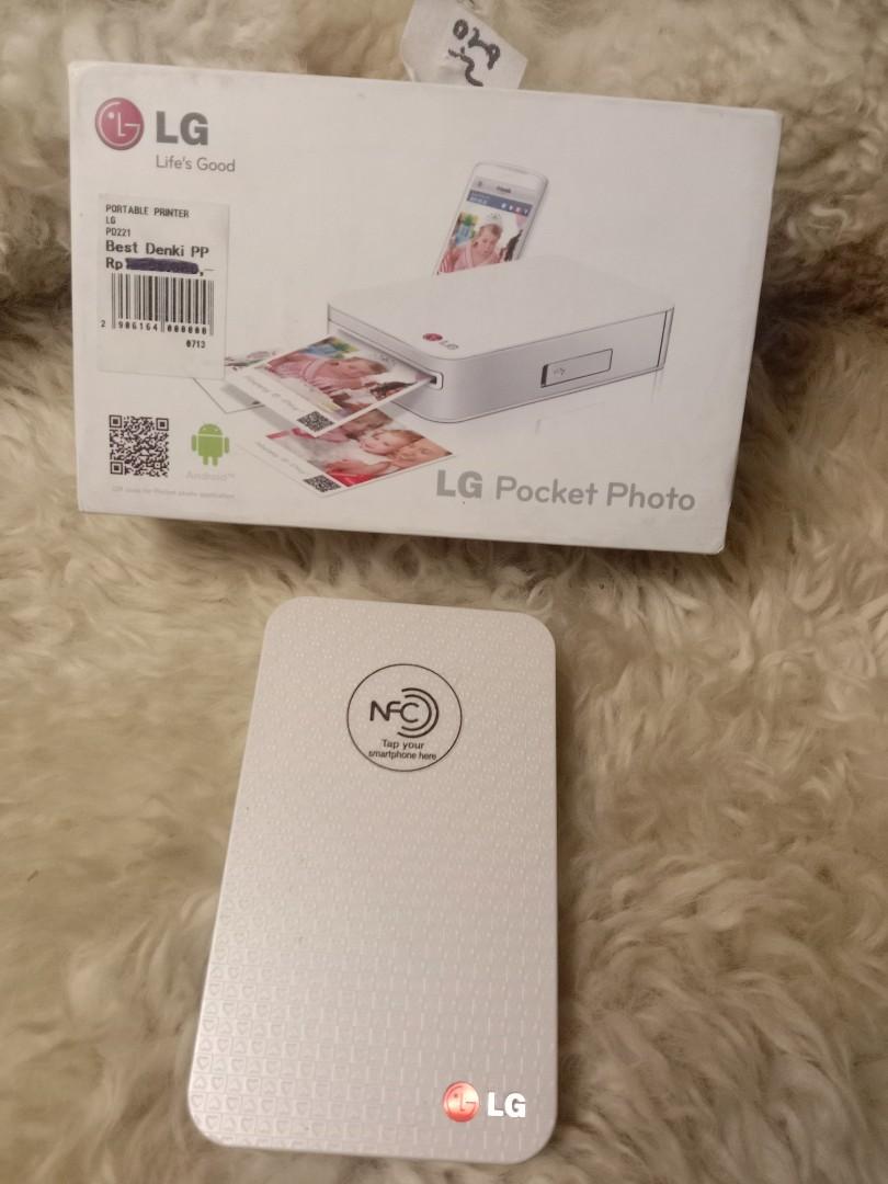 LG POCKET PHOTO PORTABLE PRINTER 