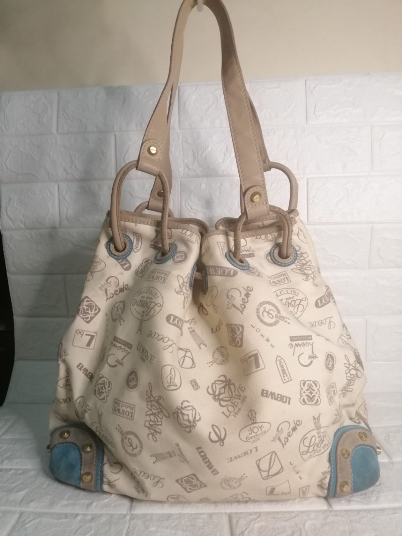 Loewe canvas bucket bag outlet