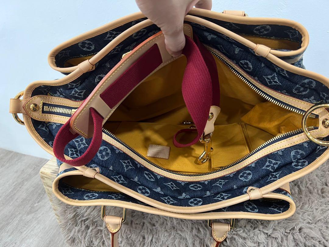 Louis Vuitton Porte Epaule Raye Handbag Striped Monogram