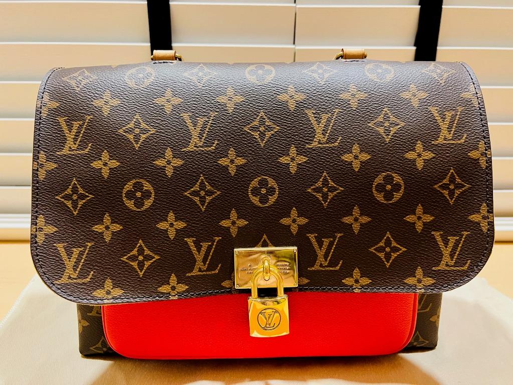 Louis Vuitton Marignan Messenger Bag_Red, Luxury, Bags & Wallets