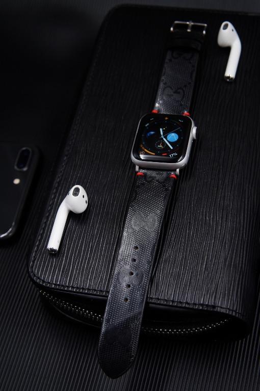 Upcycled Louis Vuitton Apple Watch Bands - Straight A Style