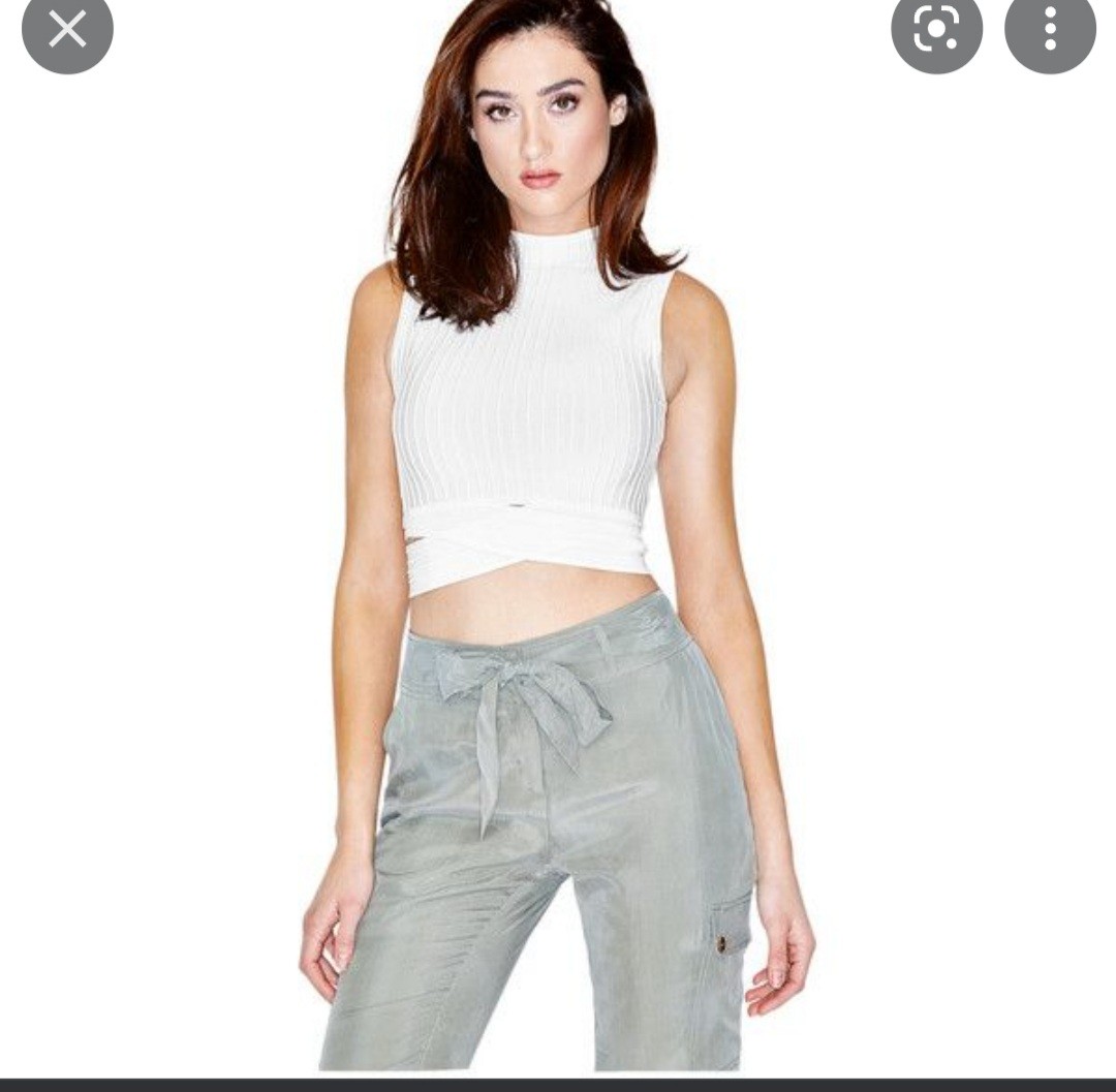 marciano crop top