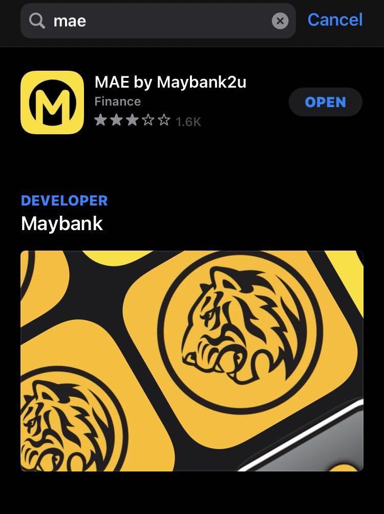 Maybank Mae App Free Rm 10 Tickets Vouchers Gift Cards Vouchers On Carousell