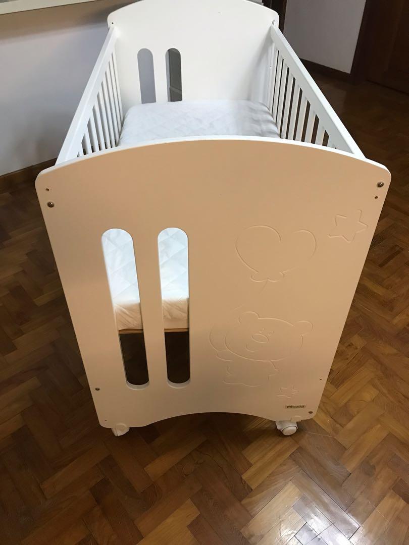 Micuna Baby Cot Crib, Babies & Kids, Baby Nursery & Kids Furniture