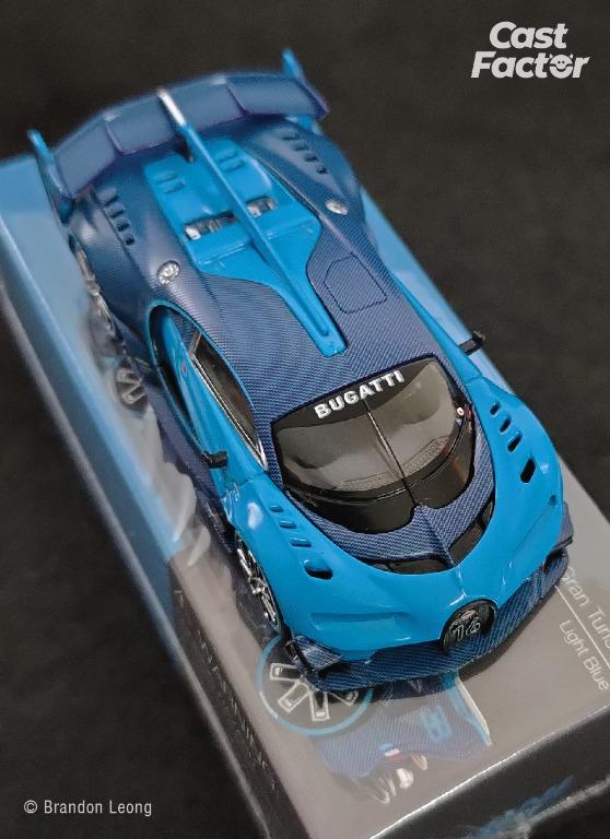 Mini GT 1:64 Bugatti Vision Gran Turismo Light Blue #266