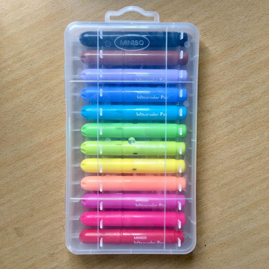 Miniso watercolor markers clearance