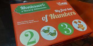 Montessori My first box of Numbers floor puzzle