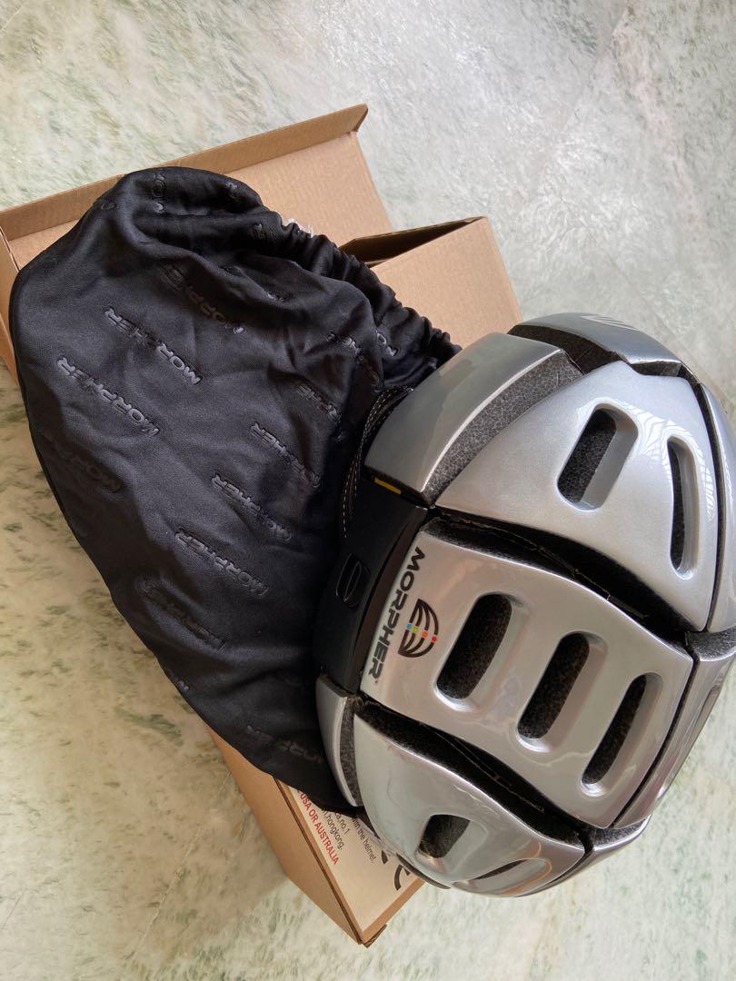 Morpher folding bicycle helmet, Sports Equipment, Bicycles & Parts