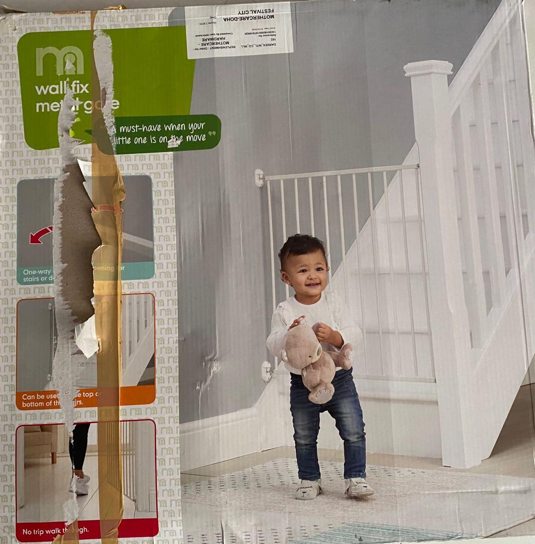 Mothercare Metal Safety Gate, Babies Kids, Baby Nursery Kids