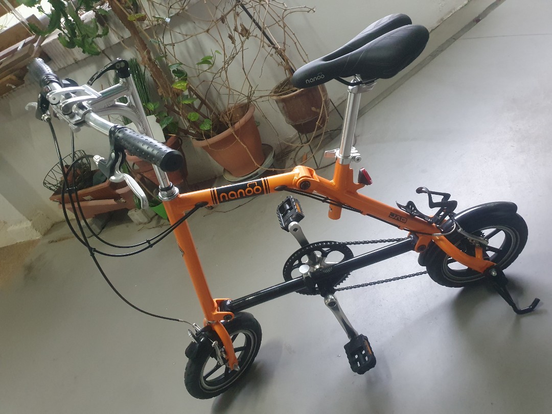12 inch folding outlet bike
