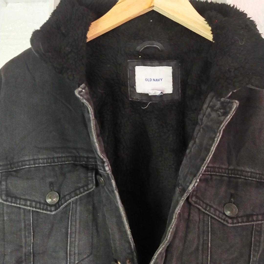 old navy black jacket