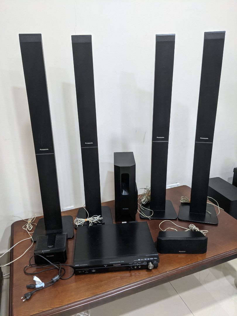 Panasonic DVD Home Theatre SAPT850, TV & Home Appliances, TV