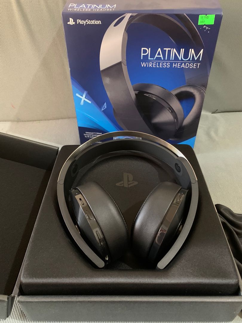 PlayStation Platinum Wireless Headset, Audio, Headphones & Headsets on Carousell
