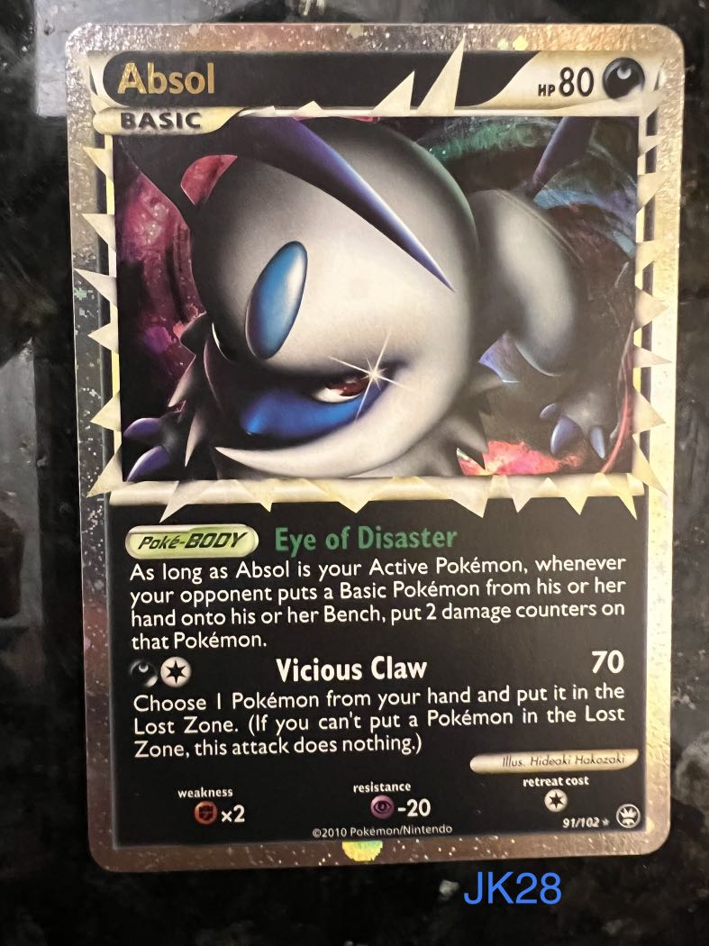 Pokemon Absol prime 91/102, Hobbies & Toys, Toys & Games on Carousell