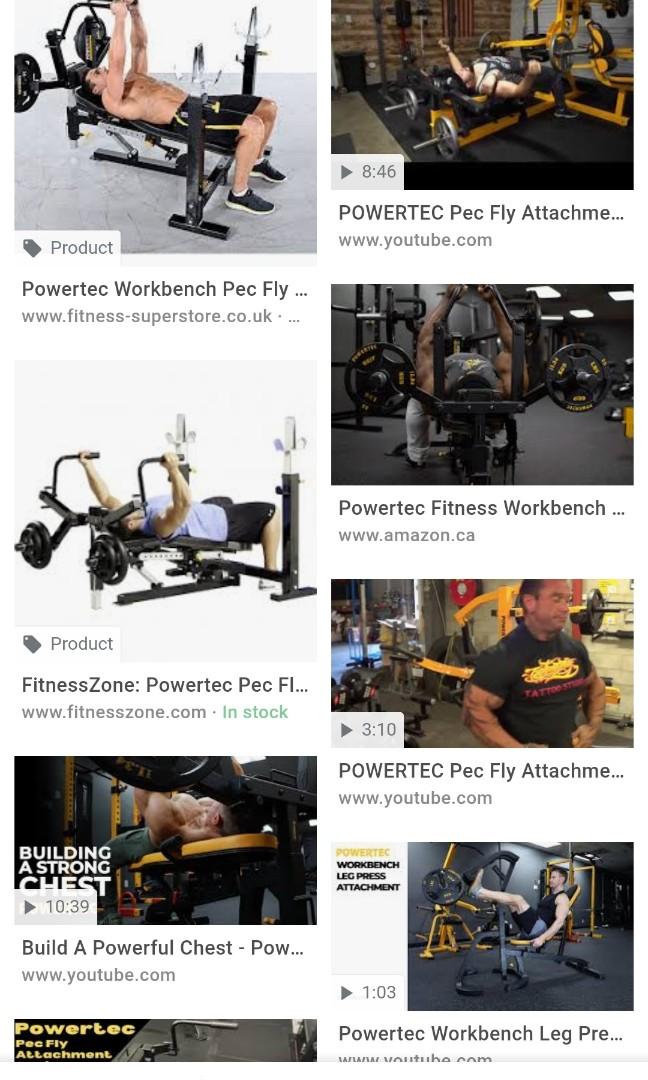 Powertec pec top fly