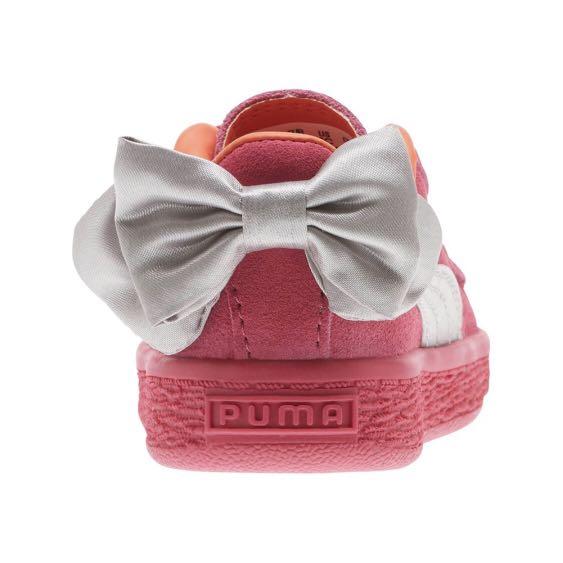 Girls puma bow best sale trainers