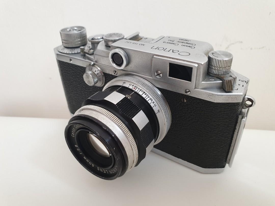 Rare Canon IVSb 4SB range finder camera with 50mm lens ...