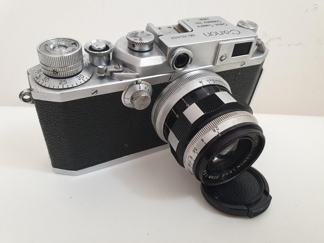Rare Canon IVSb 4SB range finder camera with 50mm lens