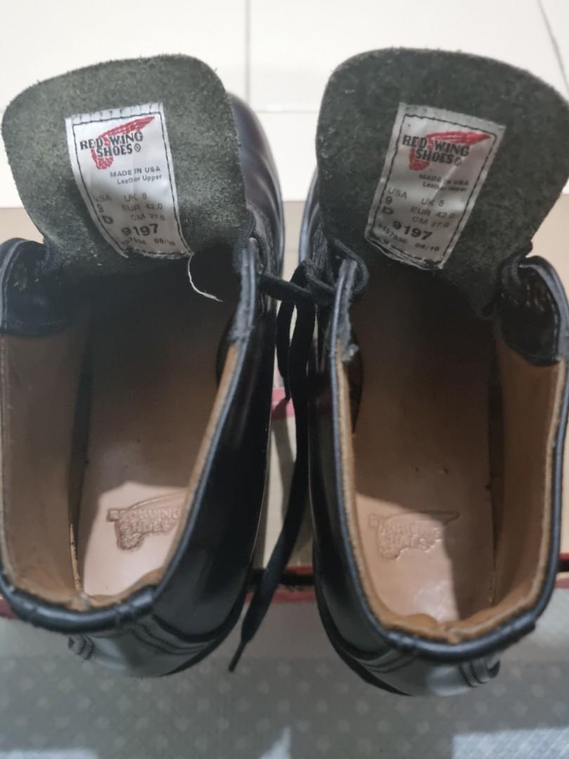 Red wing on sale shoes 197