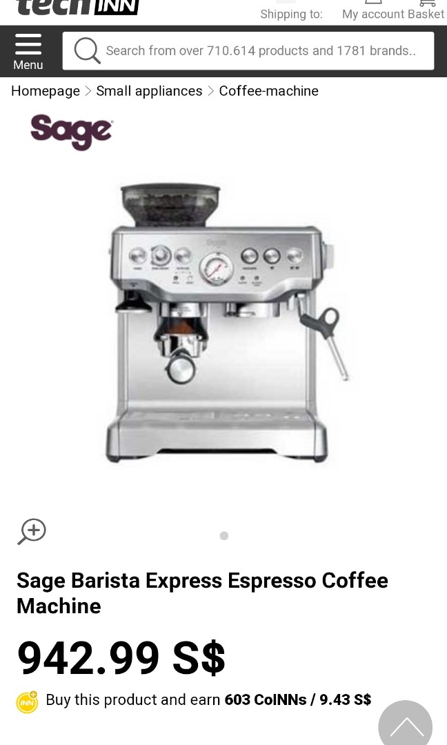 Repair Saga Coffee Machine, 90, TV & Home Appliances, Kitchen