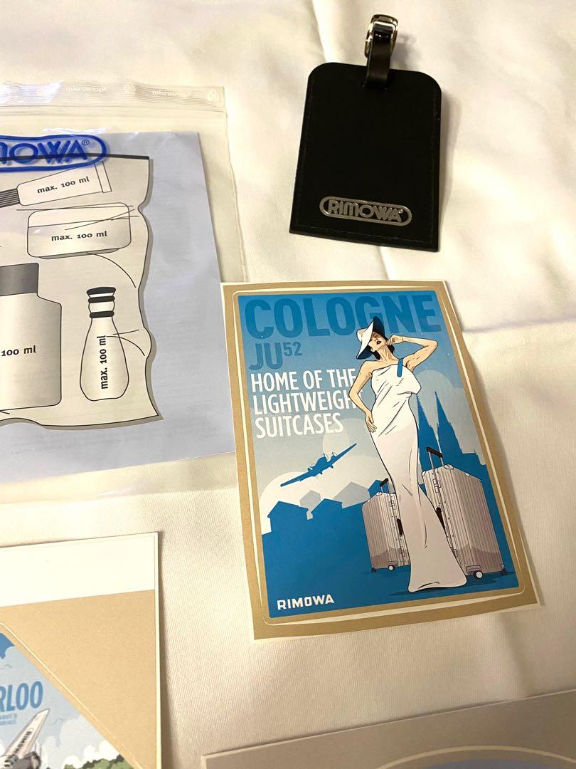 Rimowa tag sticker (Category: Luggage) located in Mandaluyong City. Submitted by vapourtrail747 (Listing ID 1120260865, Image 2). Description: Tag stickers rimowa inclusion set. Brand new and 💯 % authentic. Bought from La Rinascente Milano. This is hard to come by so don’t let it slip..