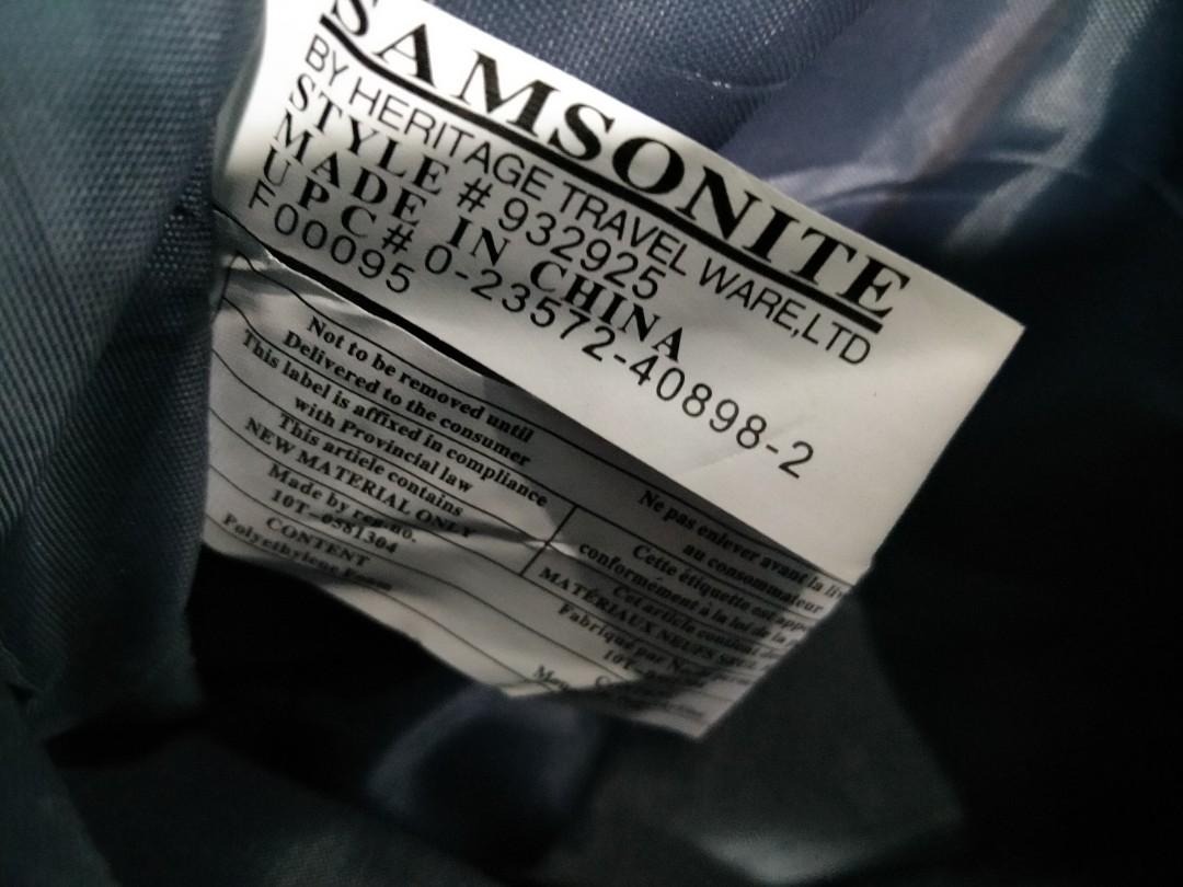 Samsonite 932925 outlet