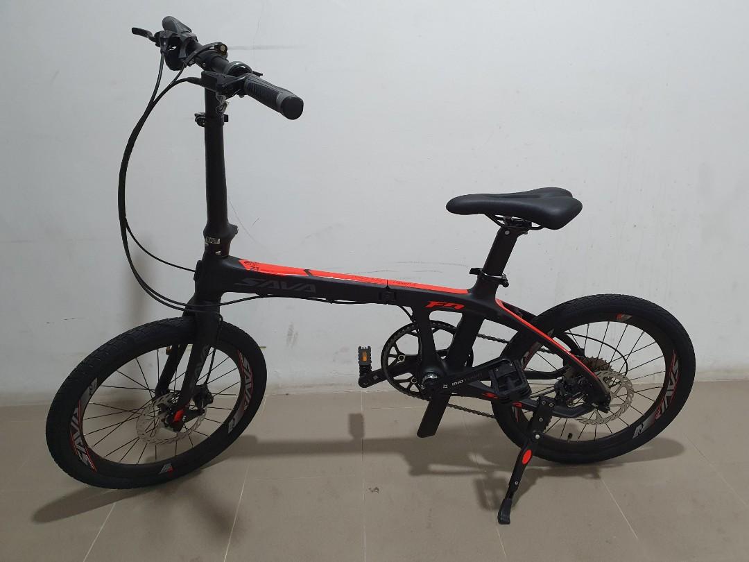 Sava Z1 9s Carbon Fiber Black Red Sports Equipment Bicycles Parts Bicycles on Carousell