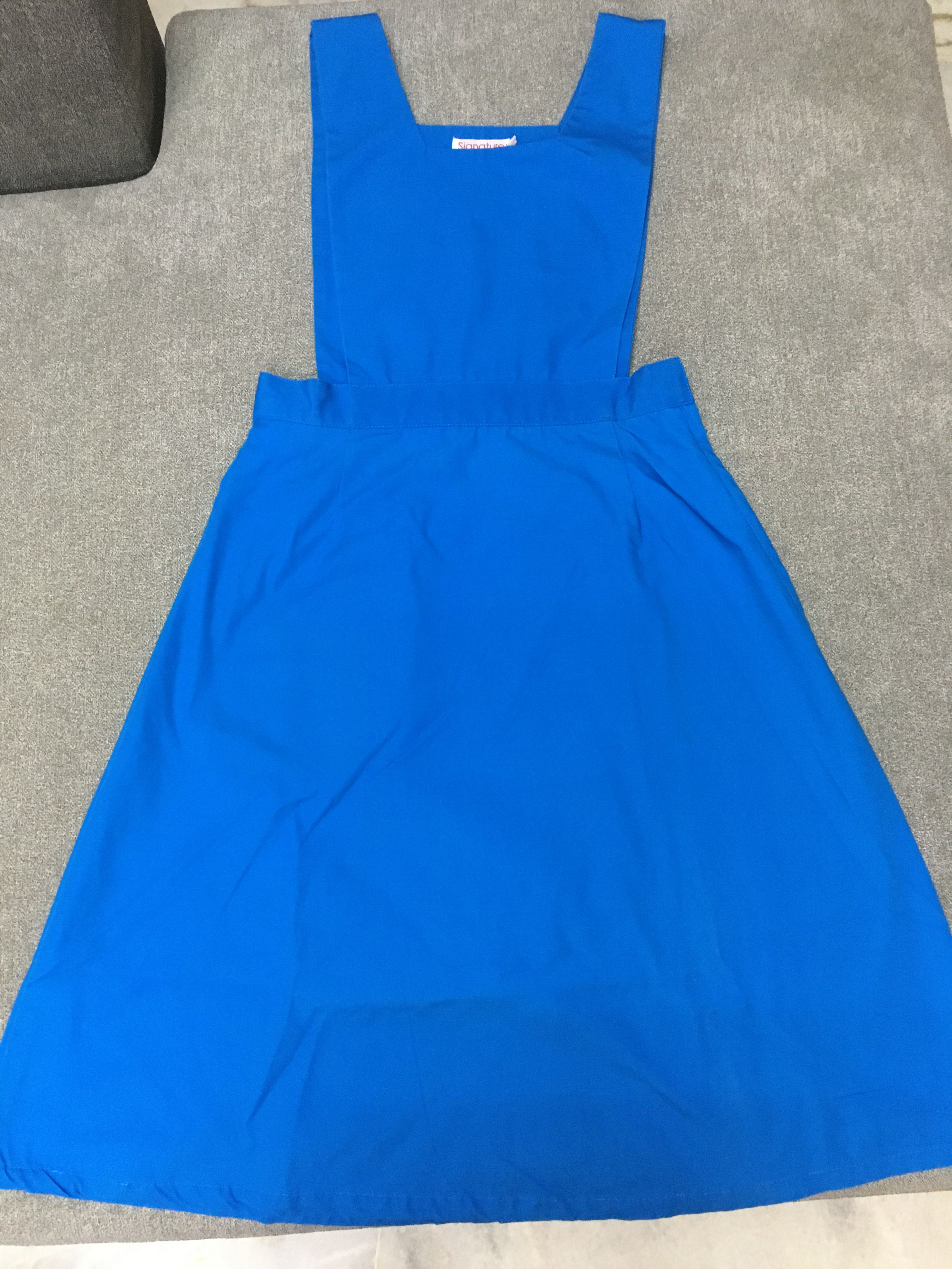 School uniform SMK Pinafore size 13 14 Women s Fashion Tops