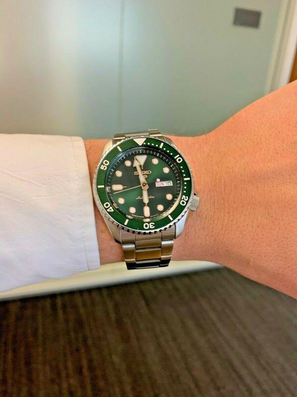 Seiko superman green deals