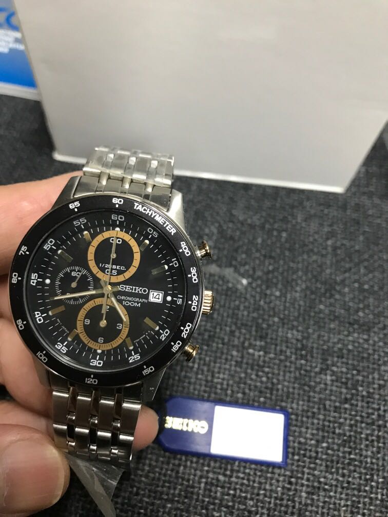 Seiko 石英錶計時snd723p1, 男裝, 手錶及配件, 手錶- Carousell