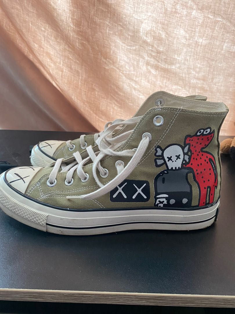 kaws converse