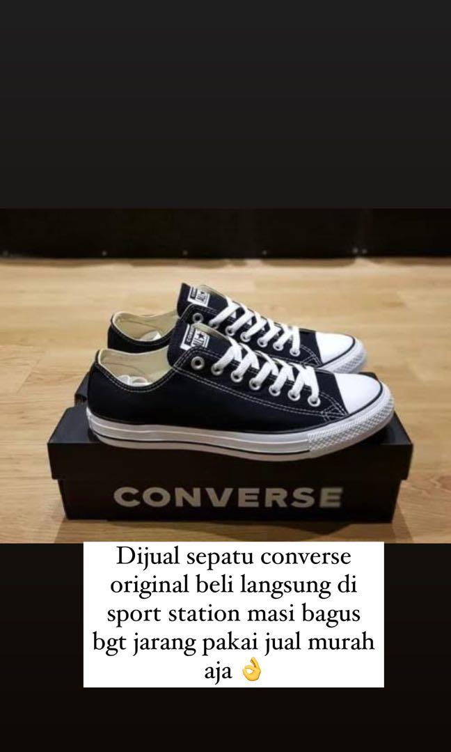 Sepatu converse Original store Fesyen Wanita Sepatu di Carousell