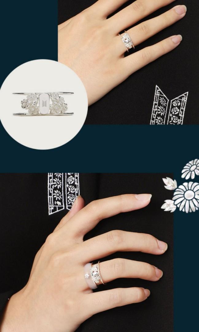 Sharing Set BTS Official Dalmajung Twin Rings, Hobbies Toys