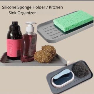 Silicone Sponge Holder / Kitchen Sink Organizer