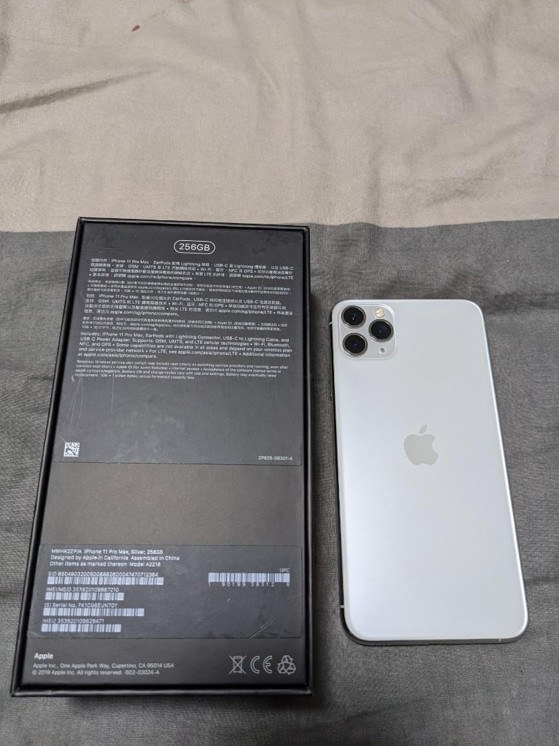 Silver Iphone 11 pro max 256gb, Mobile Phones & Gadgets, Mobile Phones ...