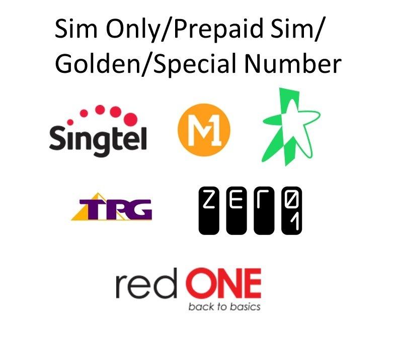 Sim Only/Prepaid Sim/Golden/Special Number, Mobile Phones & Gadgets ...