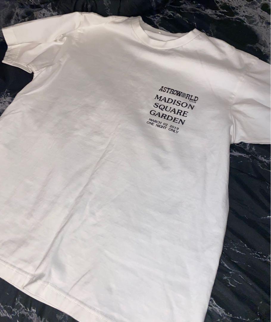 astroworld madison square garden shirt