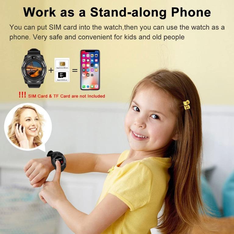 Android smartwatch you can deals text and call on