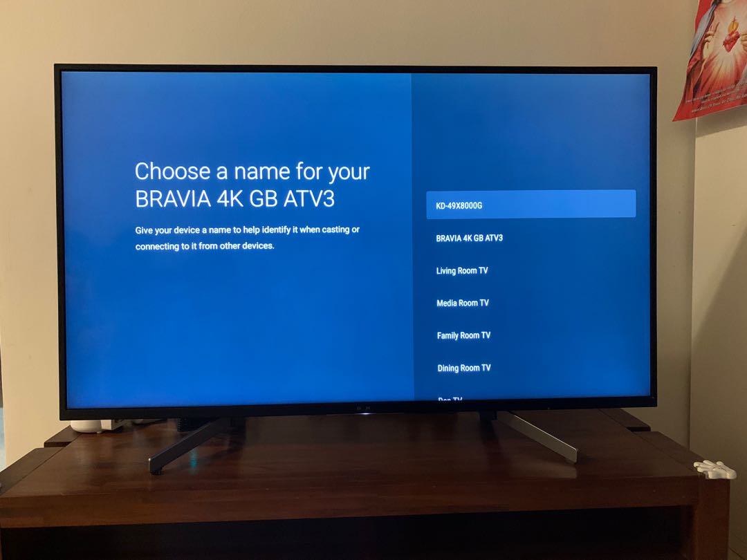 Sony Bravia 4K TV, Appliances, & Entertainment, TV on Carousell