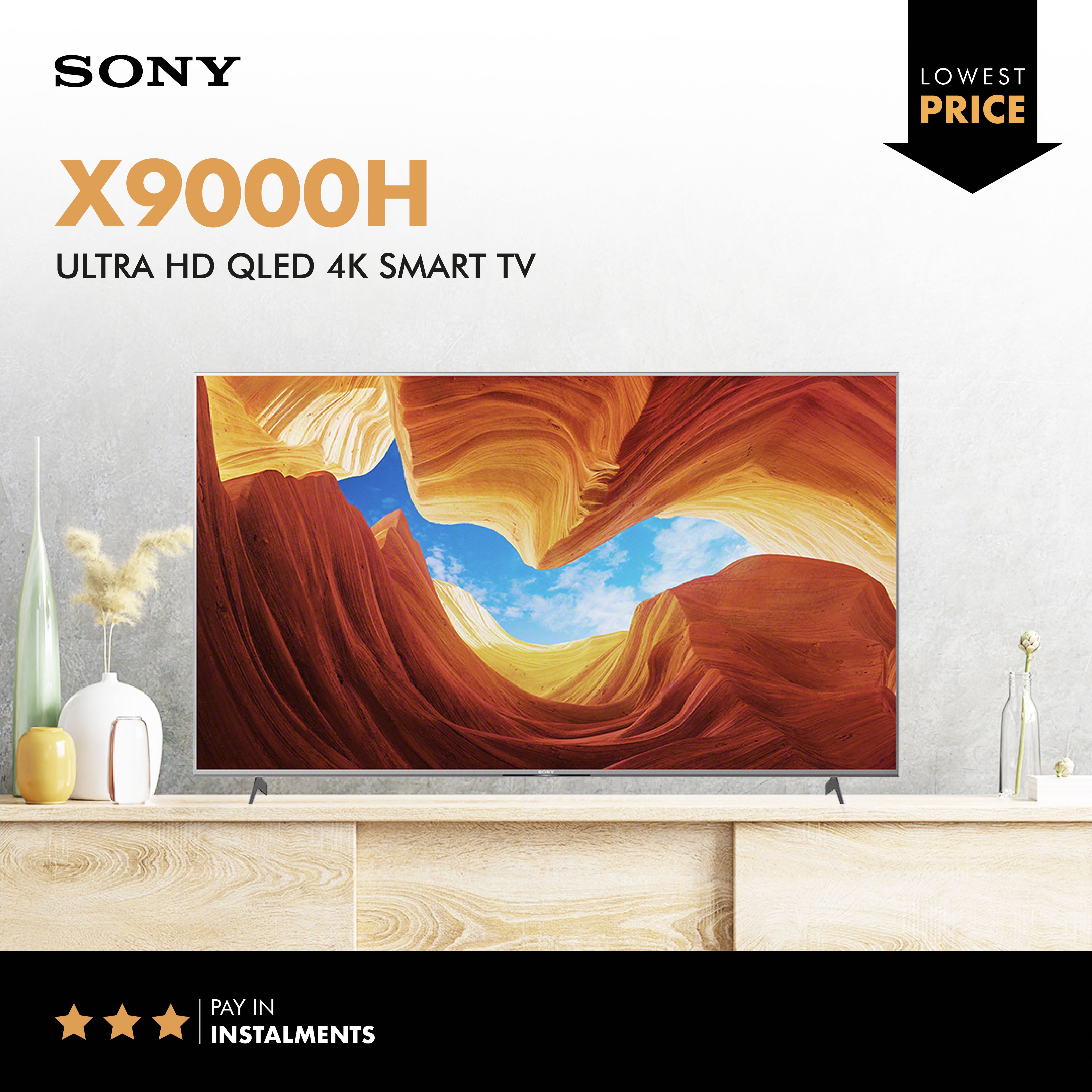 Sony X9000H 4K UHD FullArray Smart TV, TV & Home Appliances, TV