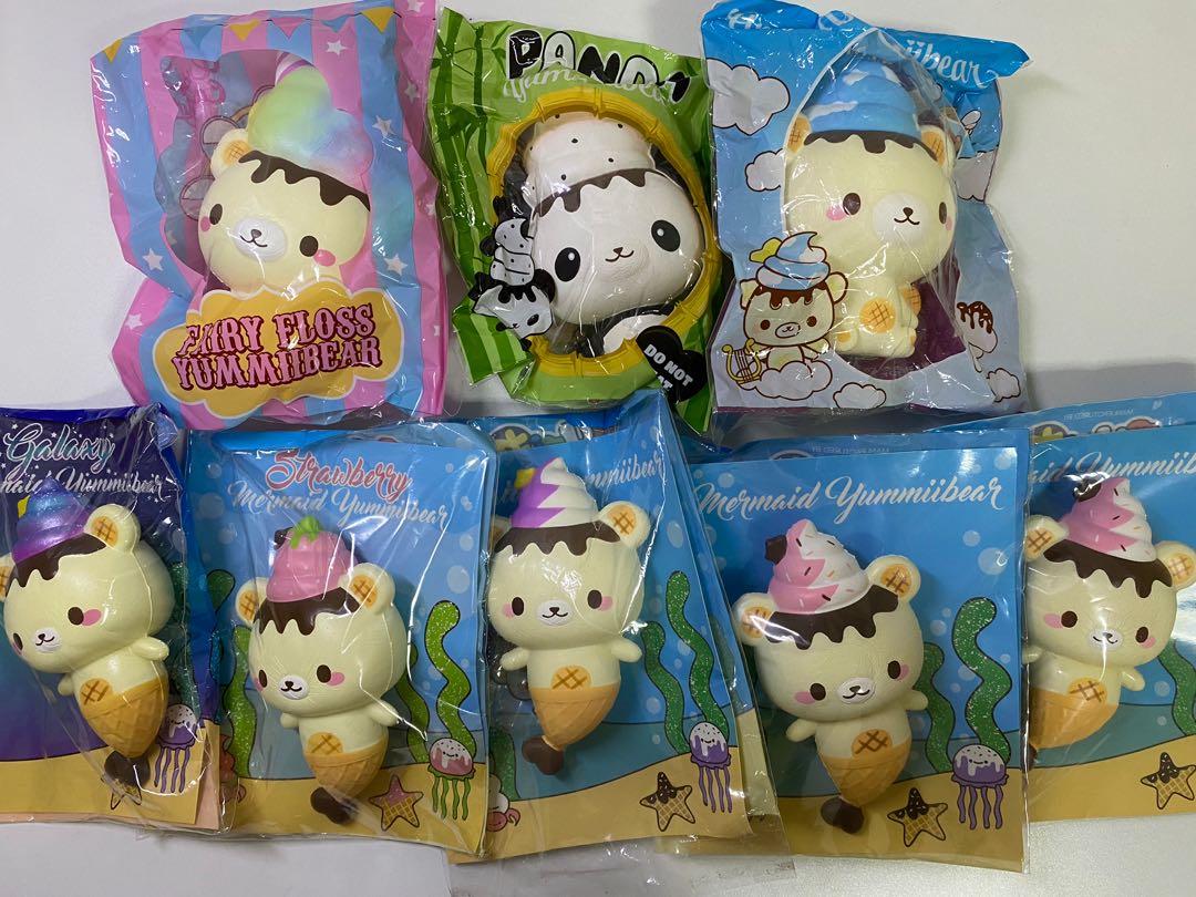 Squishy - Yummibear mascots, Hobbies & Toys, Toys & Games on Carousell