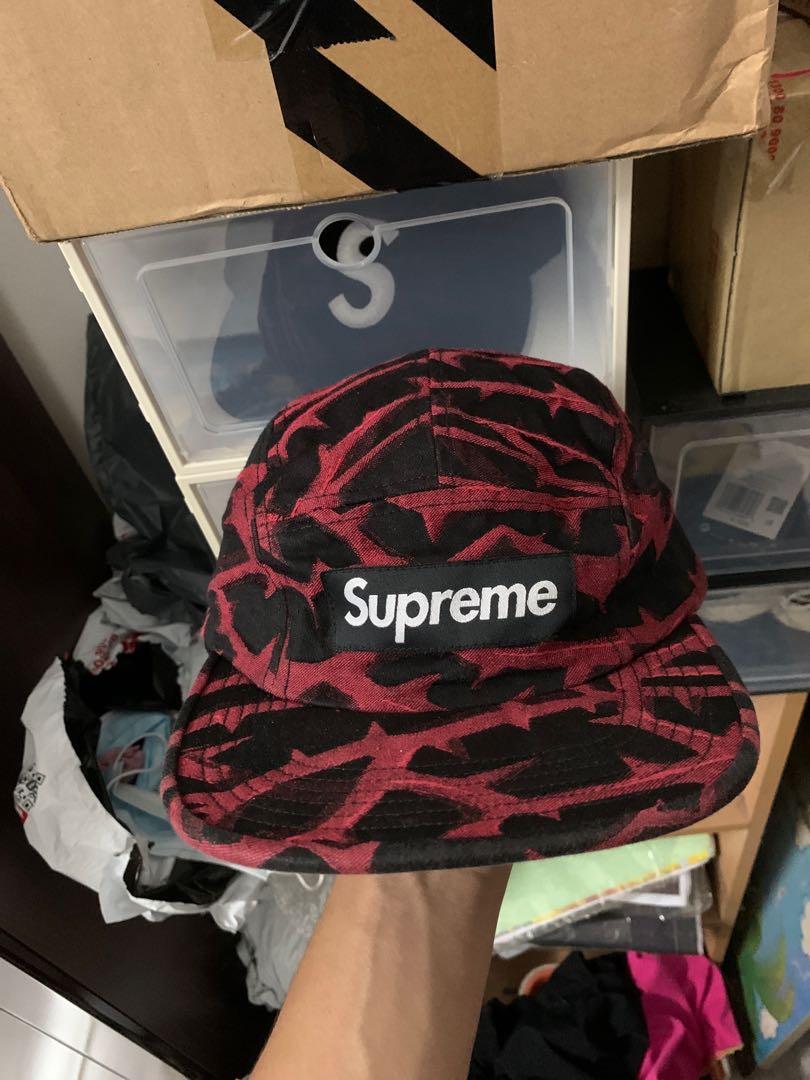 Supreme thorn camp cap sales