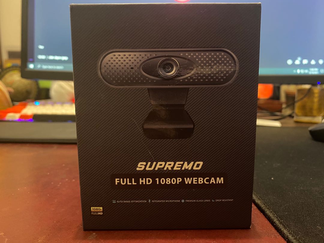 Supremo Full HD 1080p WEBCAM, Computers & Tech, Parts & Accessories