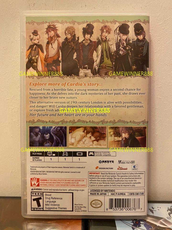 中古二手）Switch NS遊戲Code Realize 創世的姫君祝福的未來Code