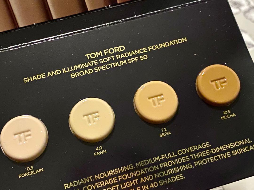 Tom Ford Soft Radiance Foundation Sample Card, Beauty & Personal Care,  Face, Makeup on Carousell